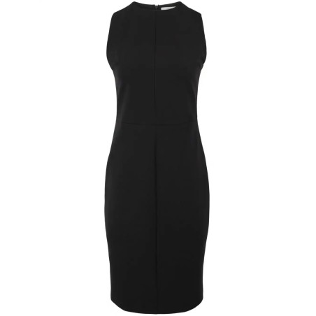 Seamed front sheath dress