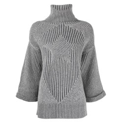 Knit turtleneck