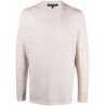 Linen and cotton blend sweater