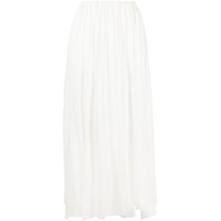 Cotton silk voile  skirt