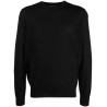 Merino wool pullover round nec