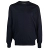 Merino wool pullover round nec