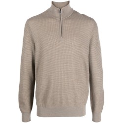 Mock neck sweater whit zip