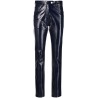 Vinyl 5-pocket iconic pants