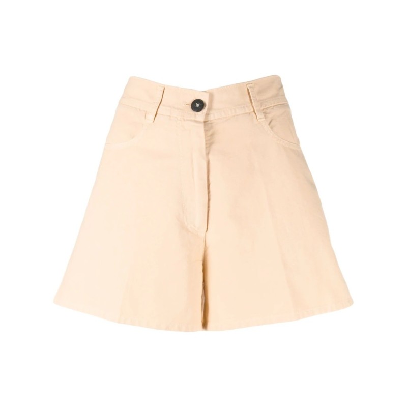 Canvas cotton shorts