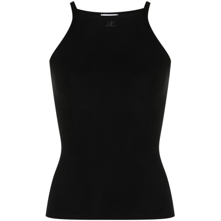 Neckline milano knit tank top