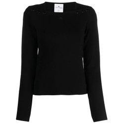 Neckline milano knit sweater