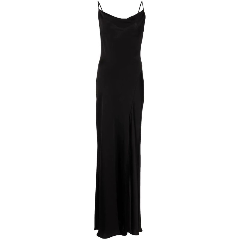 Finley cocktail crepe gown