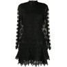 Joy gipure lace mini dress