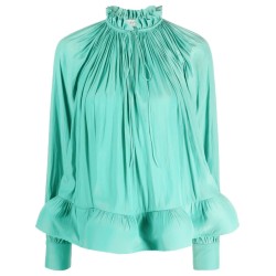 Long sleeve flare blouse