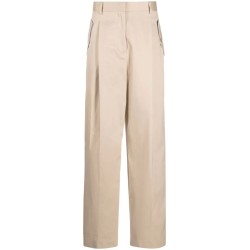 Wide leg high waist pant