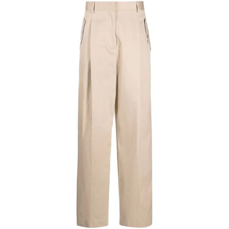 Wide leg high waist pant