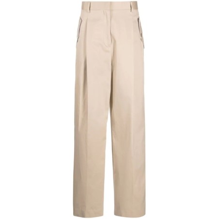 Wide leg high waist pant