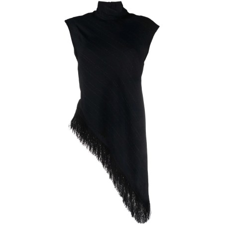 Fringe Crepe Top