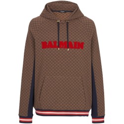 Mini monogram retro hoodie