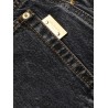 Used denim wide leg jeans