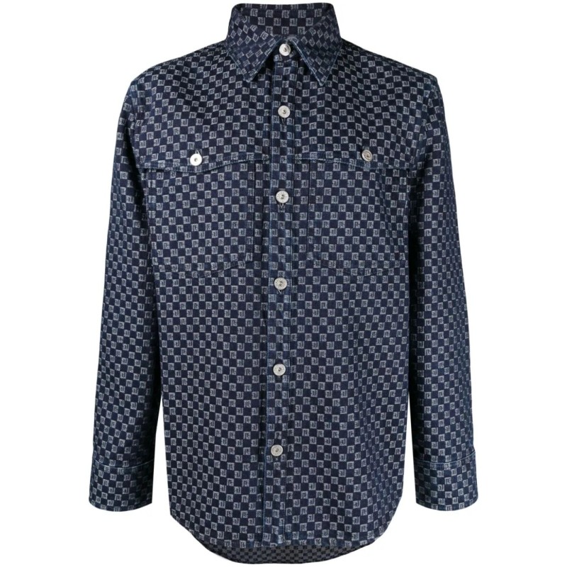 Mini monogram jacquard shirt