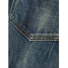 Slim denim stonewash jeans