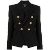 6 button coton pique jacket