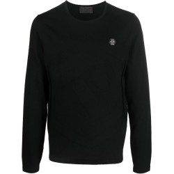 Wool pullover round neck