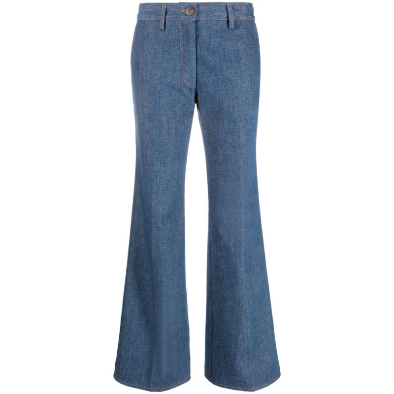 Dry stone high waist pants