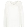 Mohair double v neck sweater