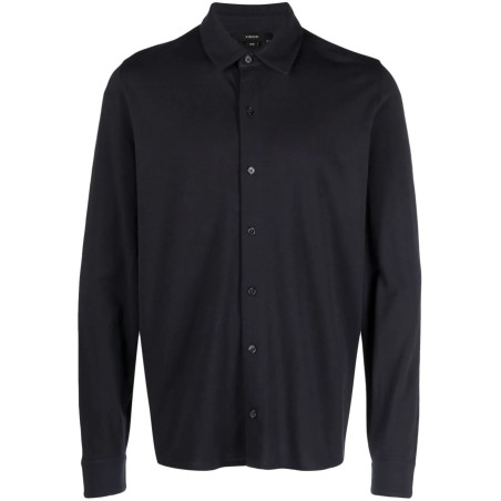 Pique button down shirt