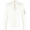 Polo collar sweatshirt