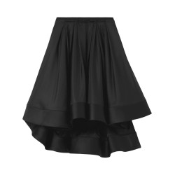 Silk nylon taffeta skirt