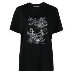 Toile de jouy boxy t-shirt