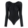 Twisted cut-out bodysuit