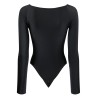 Twisted cut-out bodysuit