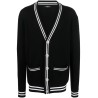 Monogram jacquard cardigan