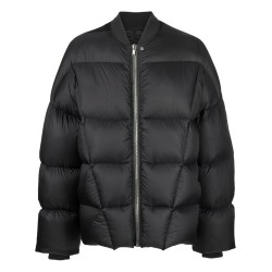 Woven down jacket