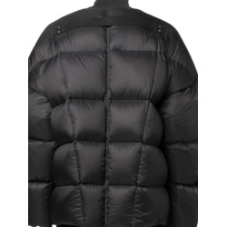 Woven down jacket