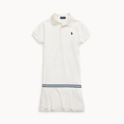 Short sleeve polo dress(7-16)