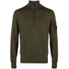 Polo collar sweatshirt