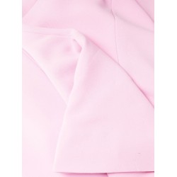 Pink heavy crepe midi dress