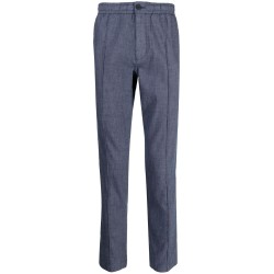 Linen pintuck pant