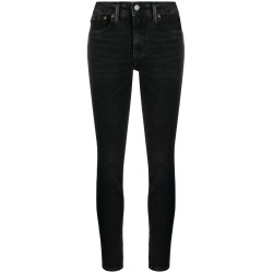 Mid rise skinny jeans