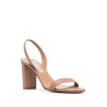 So nude block sandal 85