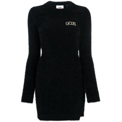 Gcds fuzz long sleeve dress