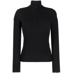 Long sleeves mock-neck sweater