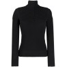 Long sleeves mock-neck sweater