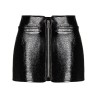 Vinyl swallow skirt