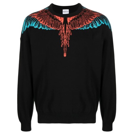 Icon wings knit boxy crew