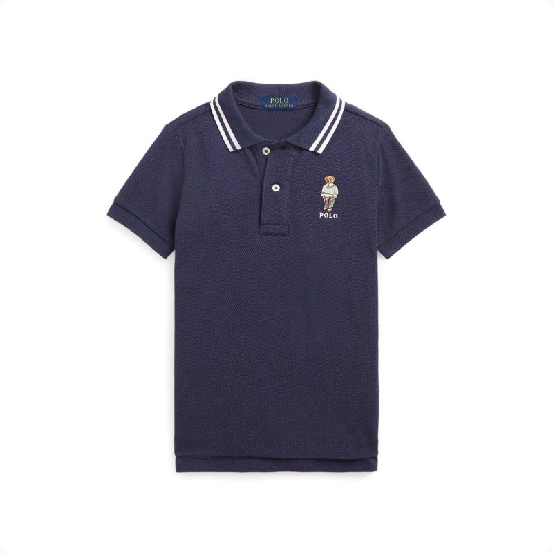 Short sleeve bear polo (2-7)