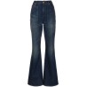 Hw vintage denim flare pants