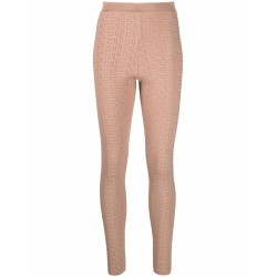 KNITTED MONOGRAM LEGGINGS