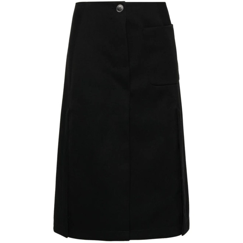 Knee tailored skirt